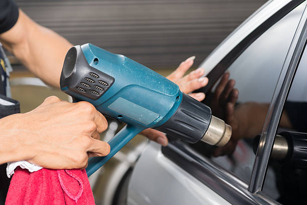 Commercial Machine Window Tinting