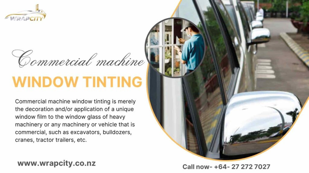 Improved Efficiency and Following the Law: Commercial Machine Window Tinting and Legal Car Tinting